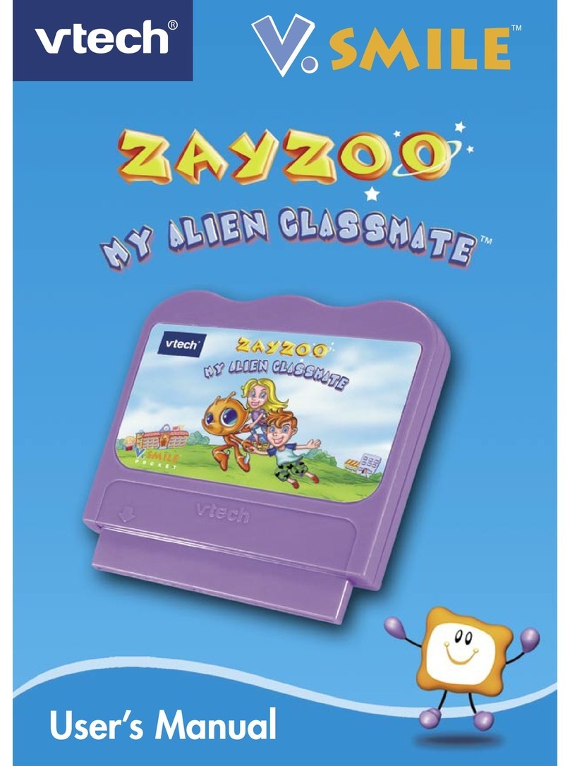 V-tech V.Smile: Zayzoo My Alien Classmate User manual