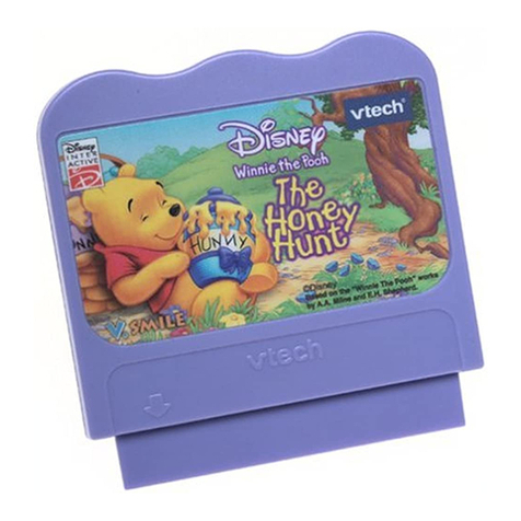 V-tech V.Smile: Winnie The Pooh The Honey Hunt User manual