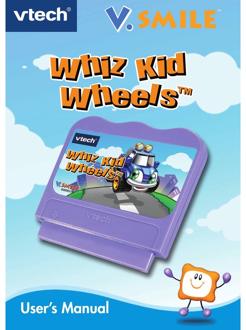 V-tech V.Smile: Whiz Kid Wheels User manual