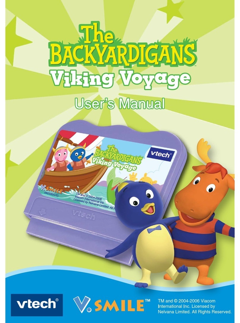 V-tech V.Smile: The Backyardigans- Viking Voyage User manual
