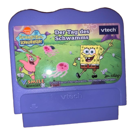 V-tech V.Smile: SpongeBob SquarePants A Day in the Life of a... User manual
