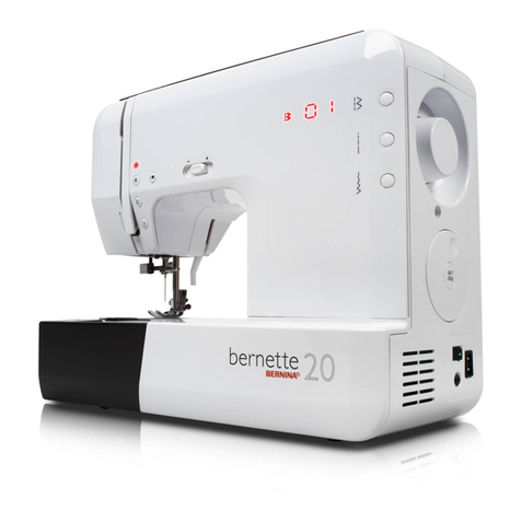 Bernina Bernette 20 User manual