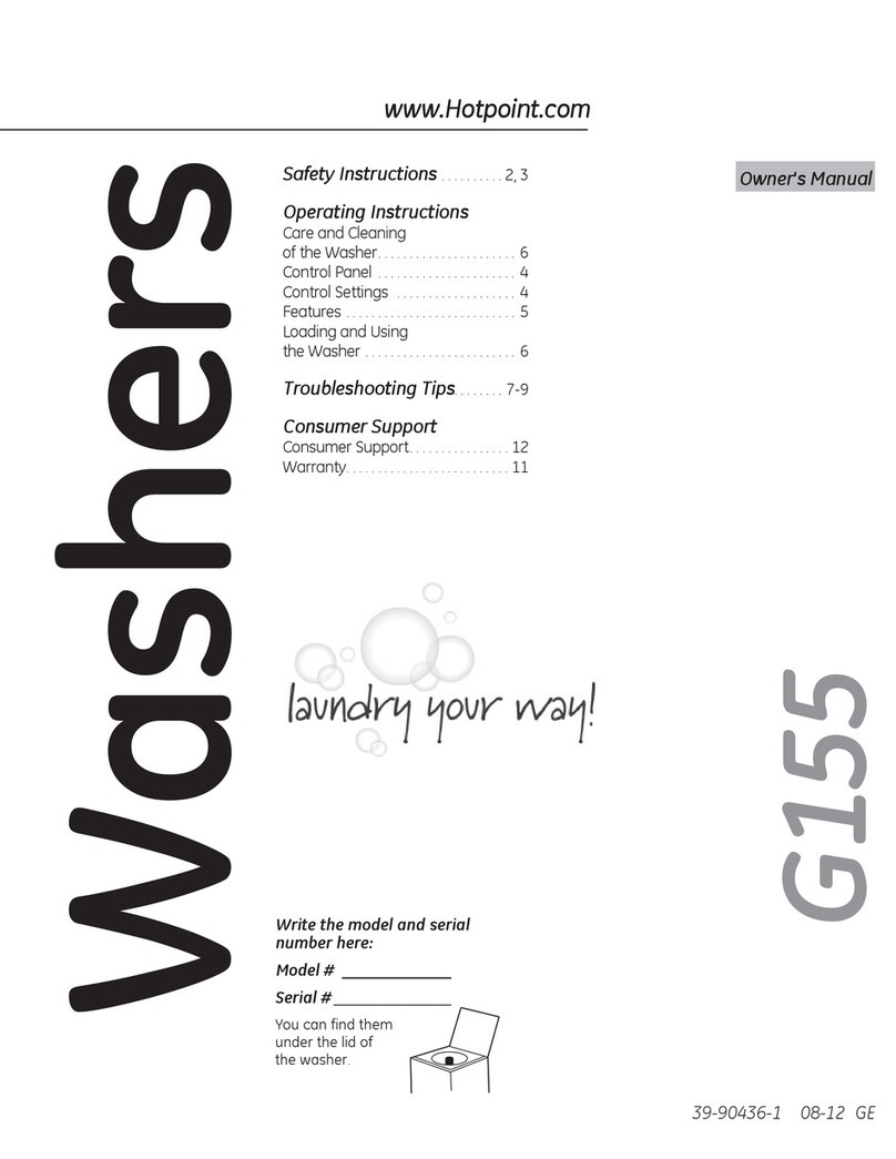 Hotpoint HSWP1000MWW User manual