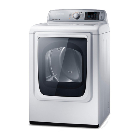 Samsung DV50F9A6EVW/A2 User manual