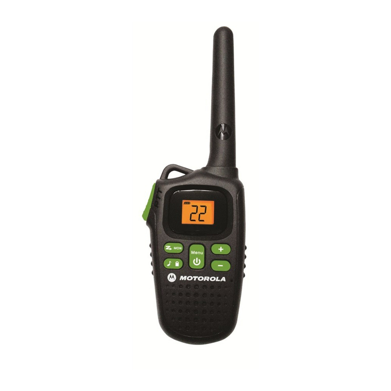 Motorola MD200R Specification sheet