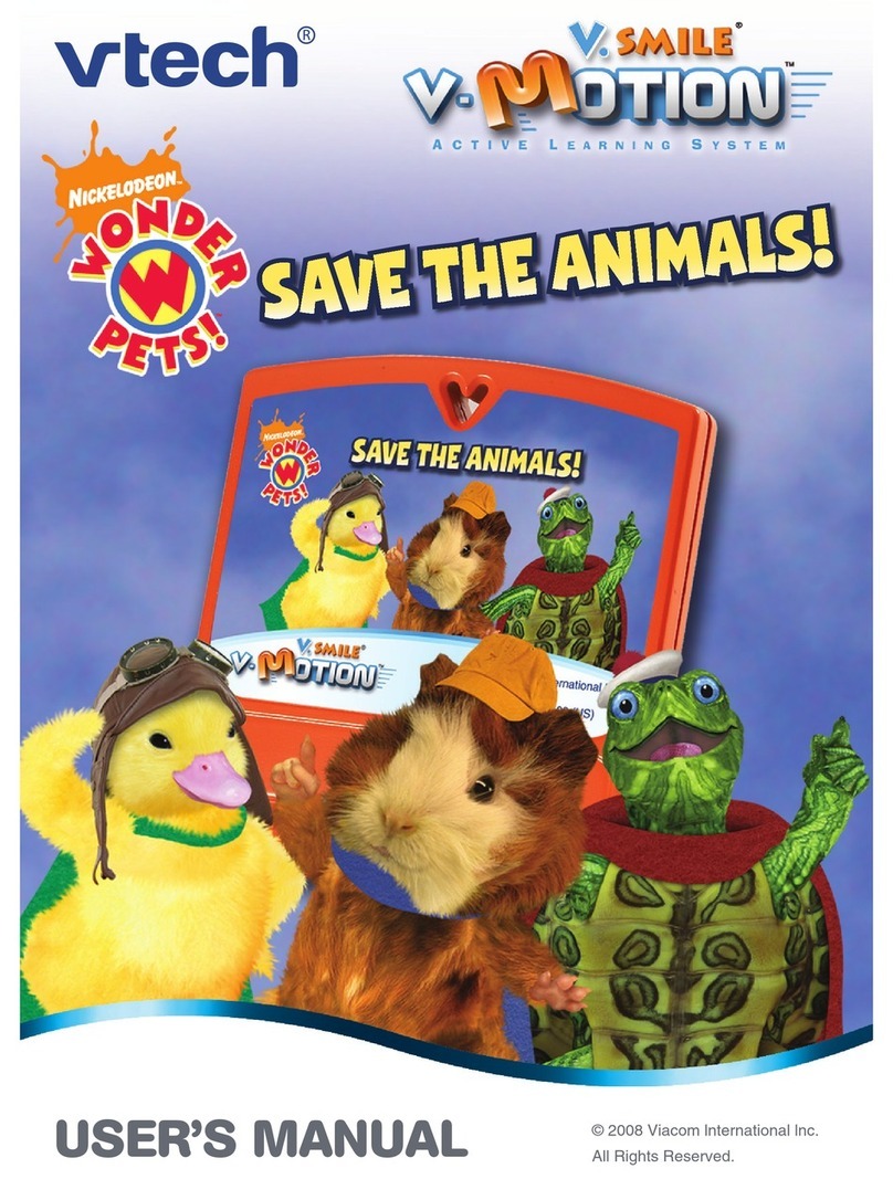 V-tech V.Smile Motion: Wonder Pets-Save the Animals User manual