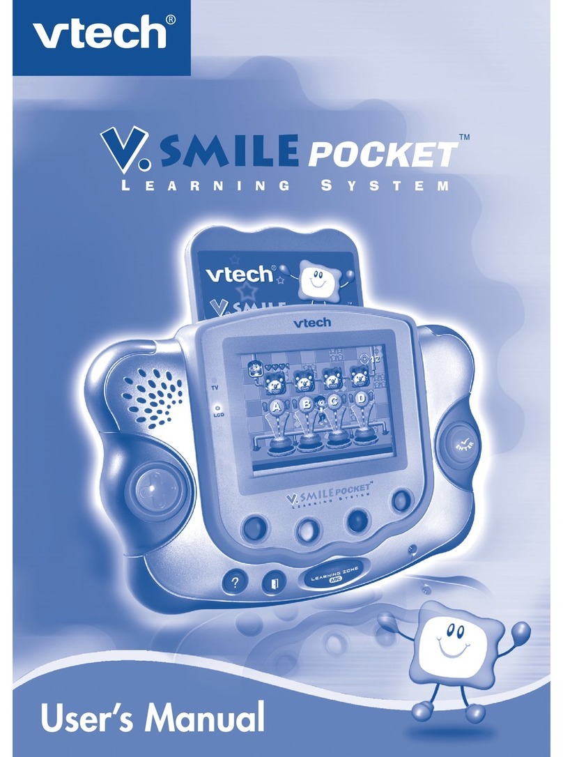 V-tech V.Smile Pink Pocket User manual