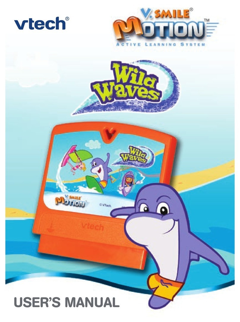 V-tech V.Smile Motion: Wild Waves User manual