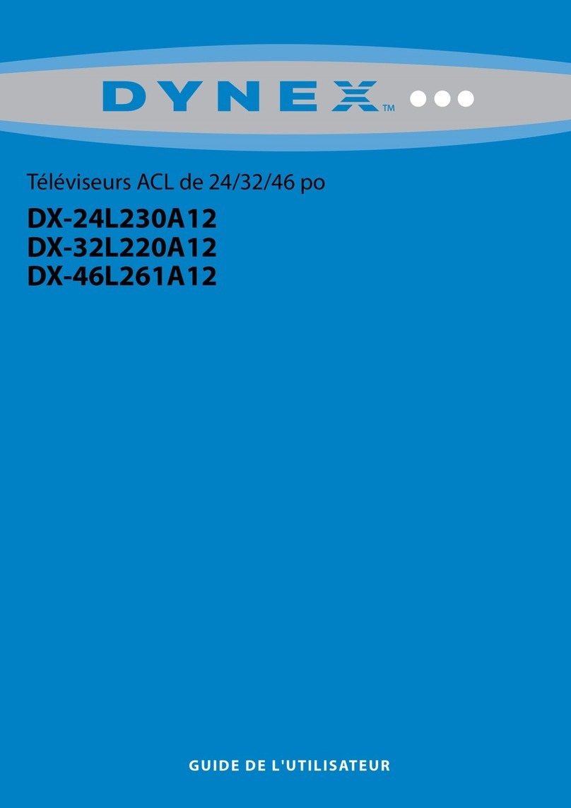 Dynex DX-32L220A12 Quick start guide