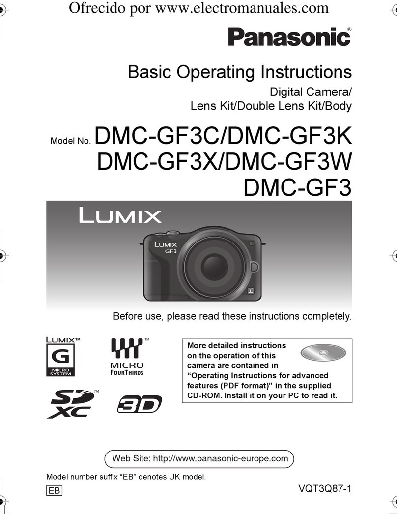 Panasonic DMC-GF3XW Technical specifications