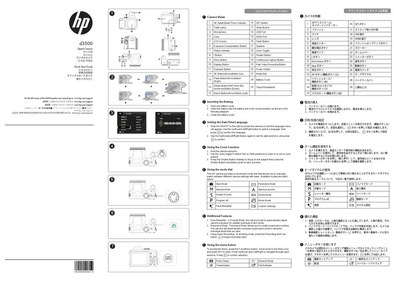 HP d3500 User manual HP d3500 User manual