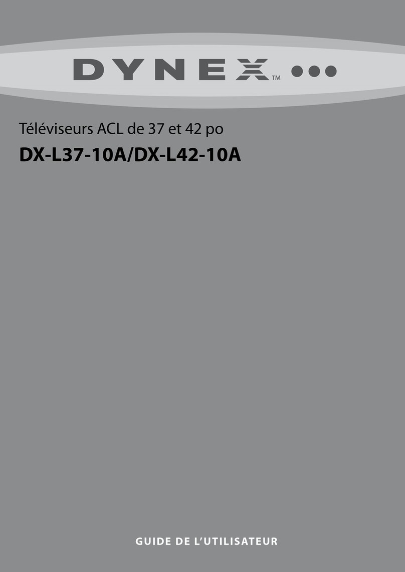 Dynex DX-L42-10A - 42" LCD TV User manual