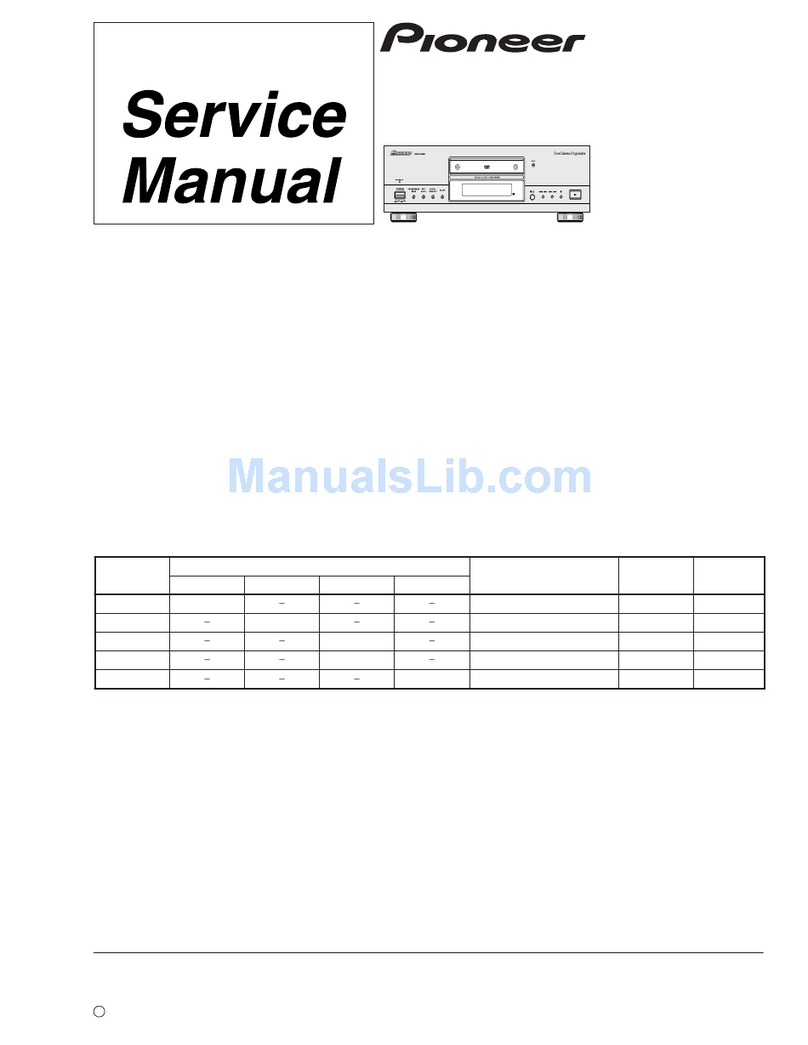Pioneer DV-38A User manual