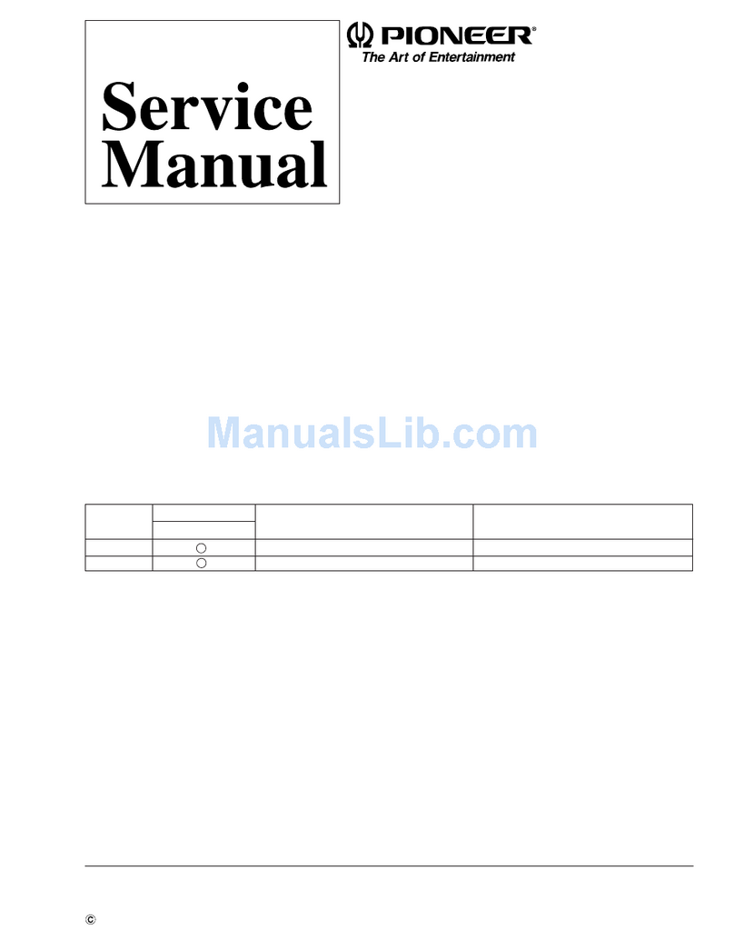 Pioneer DV-606D User manual