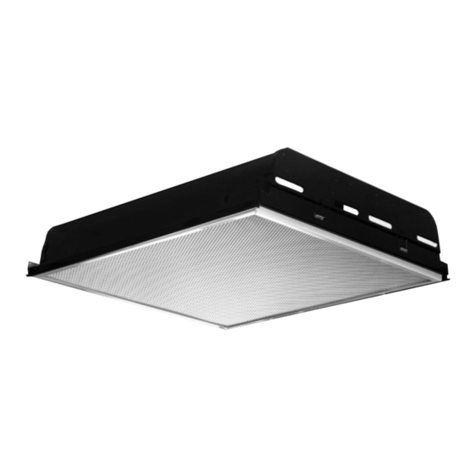Lightolier WES Series 2X2 User manual