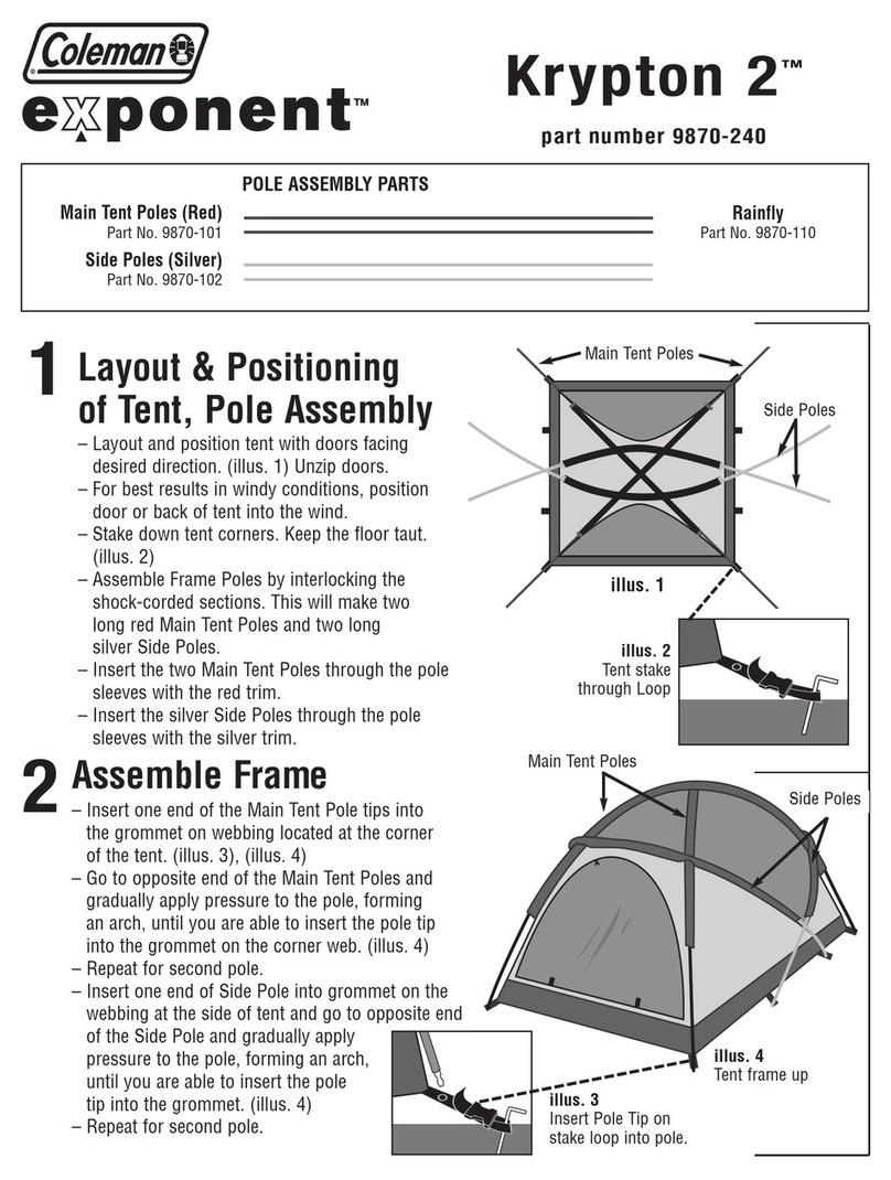 Coleman KRYPTON 2 9870-240 manual