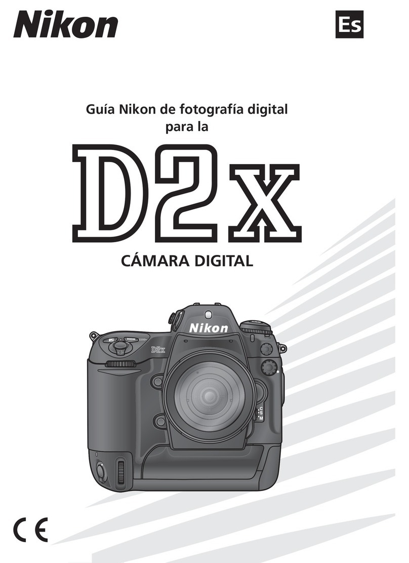 Nikon D2X - D2X SLR 12.4 Megapixel Digital Camera User manual