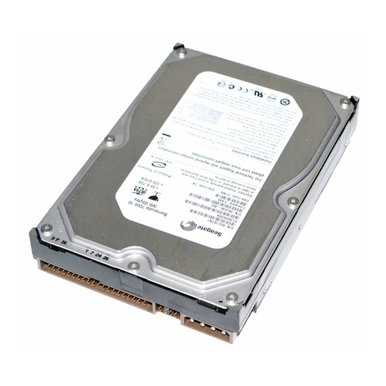 Seagate ST310014ACE - U Series X 10 GB Hard Drive User manual