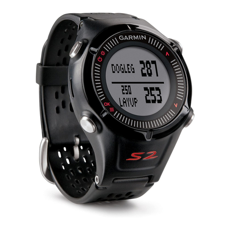 Garmin Approach S2 User manual