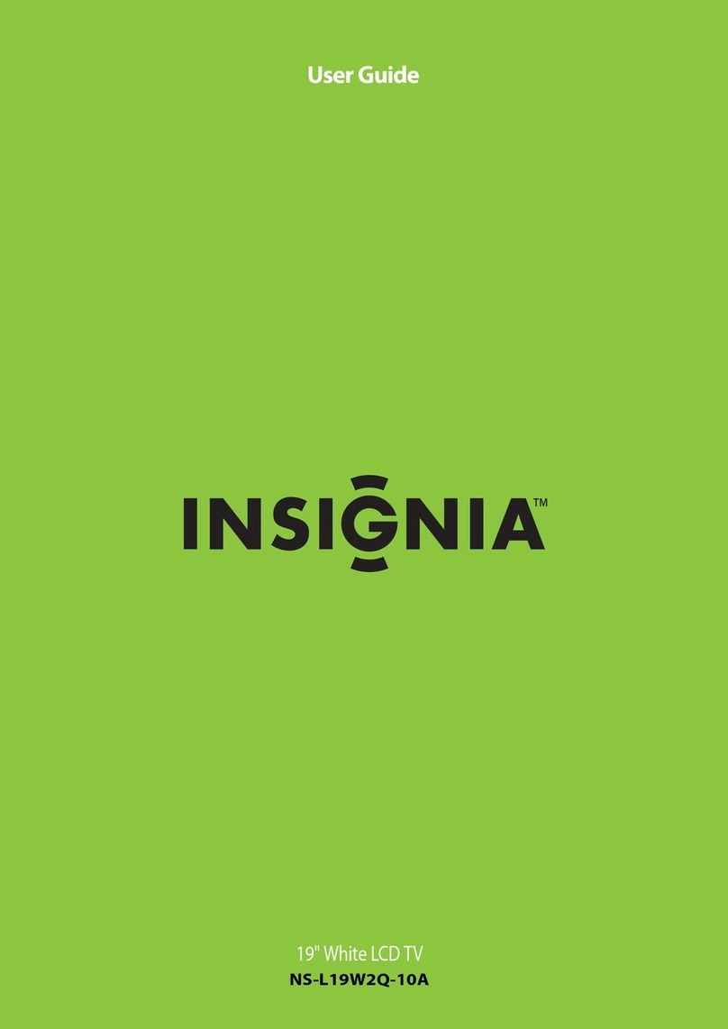 Insignia NL19W2QP-10A - 19" LCD TV User manual
