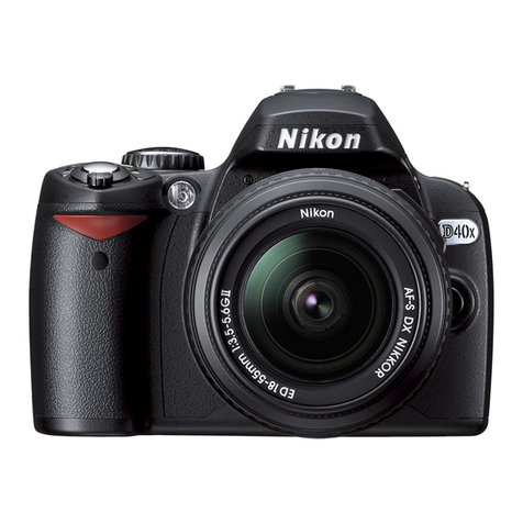 Nikon D40X User manual