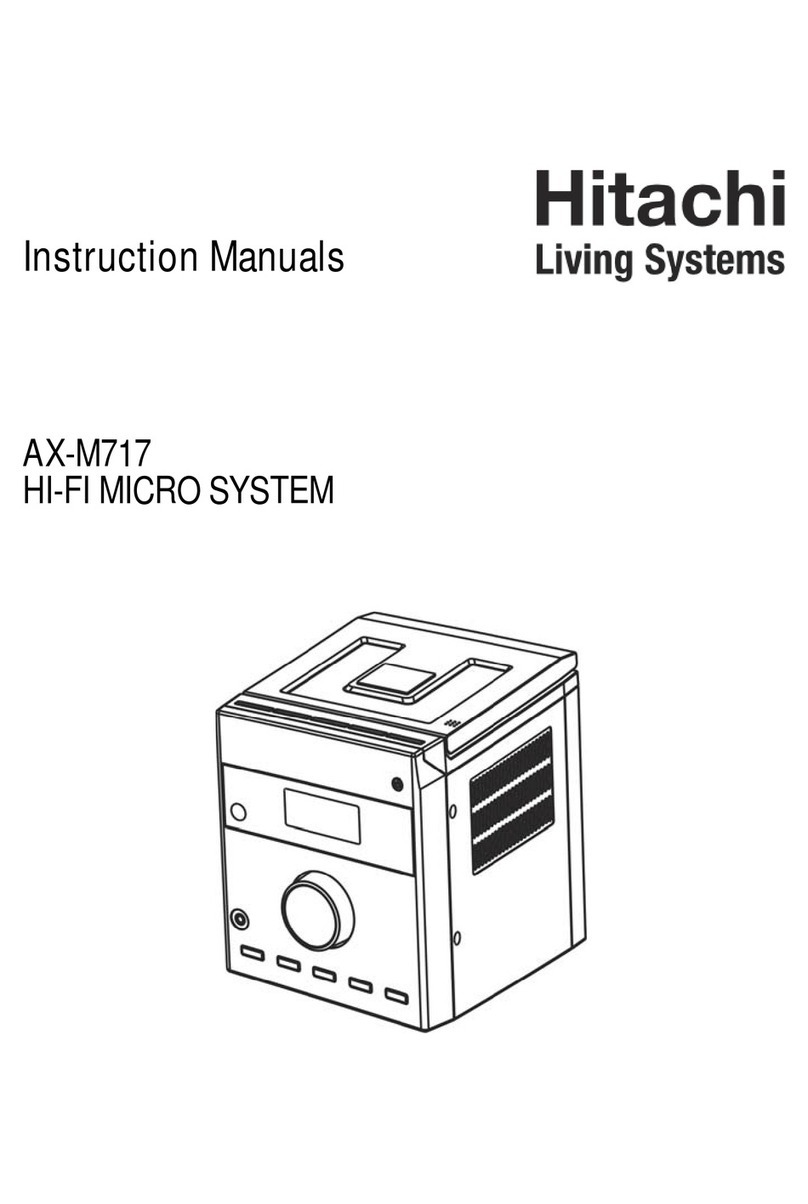 Hitachi AX-M717 s Manual