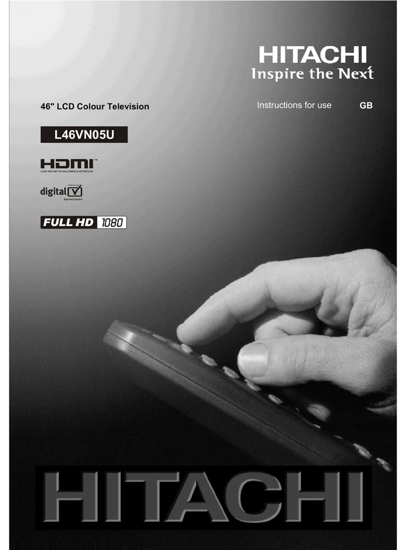 Hitachi L46VN05U User manual