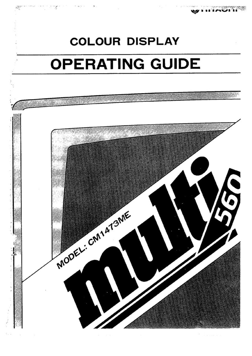 Hitachi CM1473ME User manual