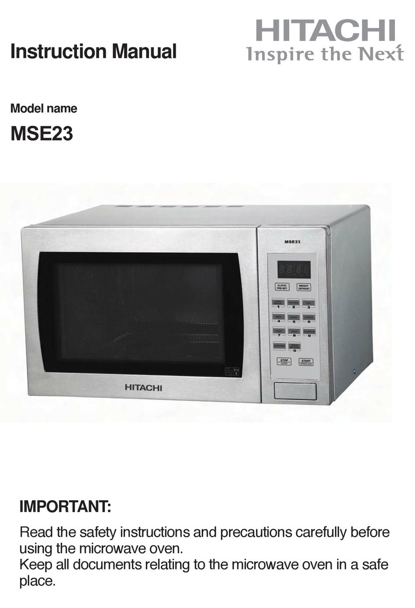 Hitachi MSE23 instruction manual