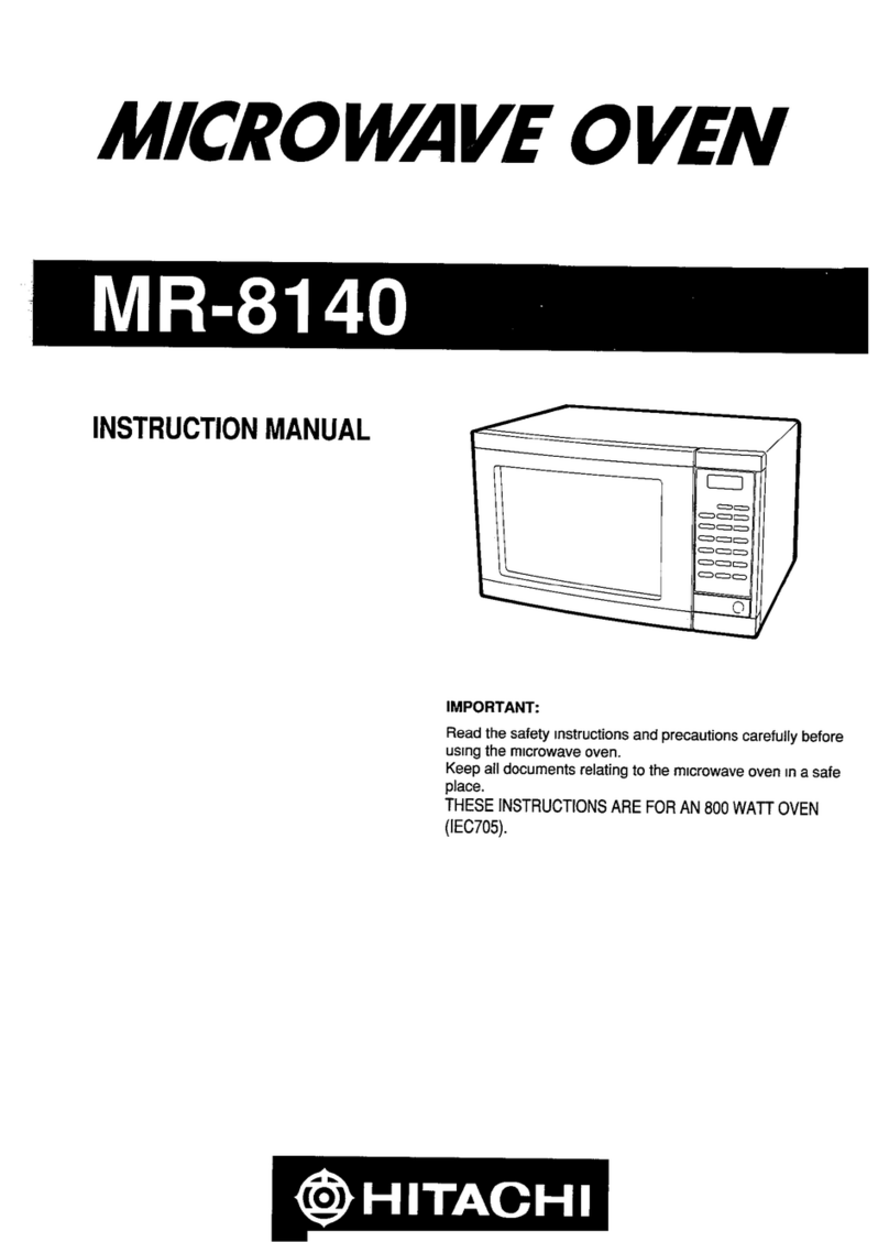 Hitachi MR-8140 instruction manual