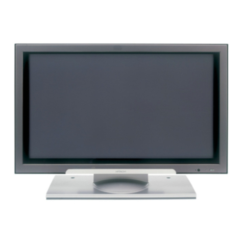 Hitachi PW1 37PD5000 User manual