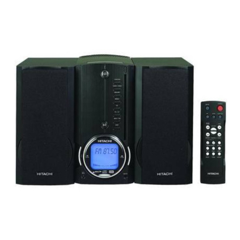 Hitachi AXM89MP3UK User manual Hitachi AXM89MP3UK User manual