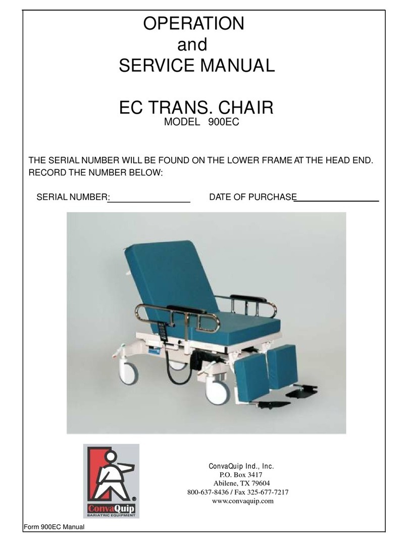 ConvaQuip 900EC Operation and service manual