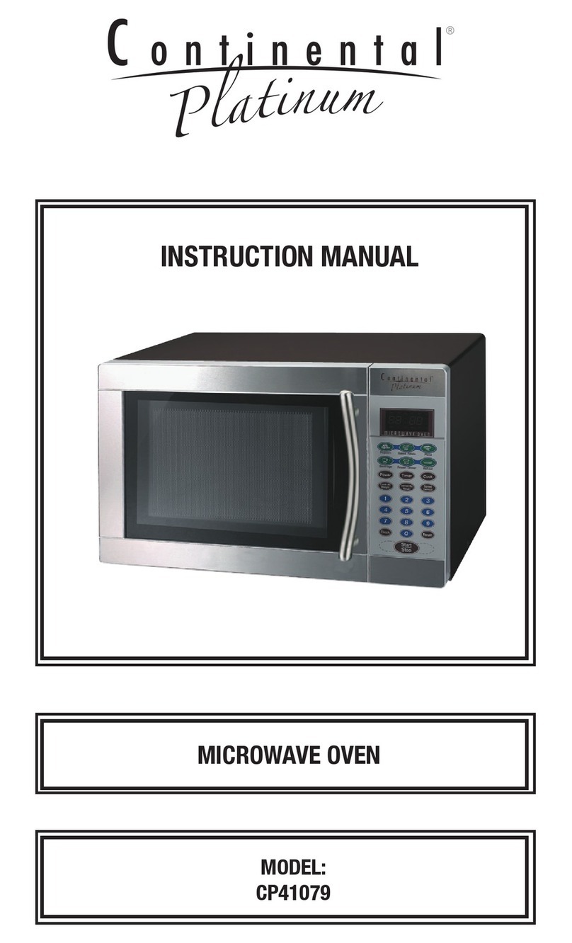 Continental Platinum Platinum CP41079 instruction manual