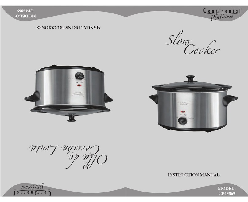 Continental Platinum Platinum CP43869 User manual