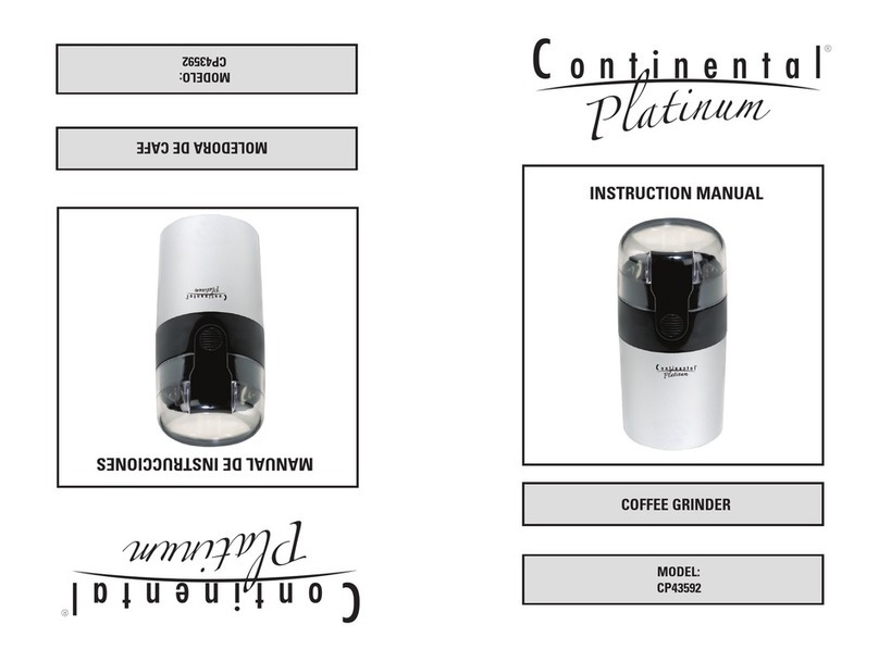 Continental Platinum Platinum CP43592 User manual