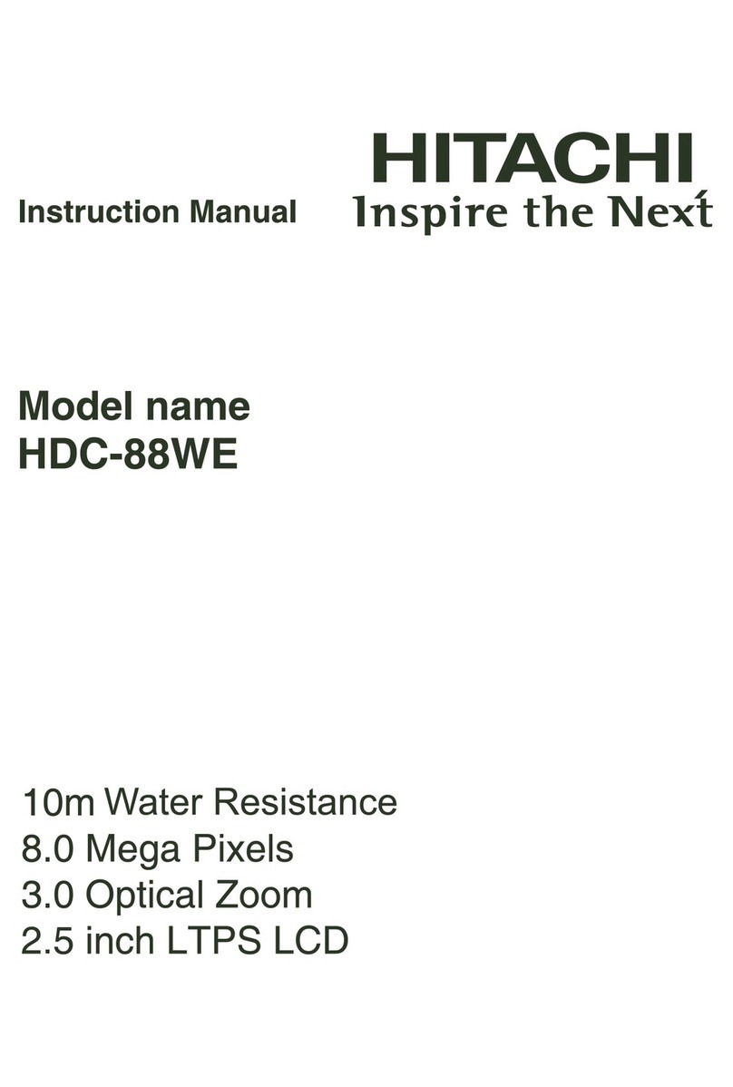 Hitachi HDC-88WE User manual