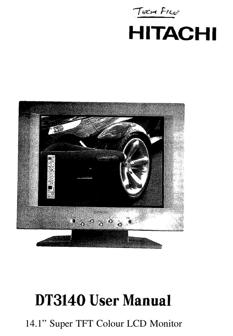 Hitachi DT3140 User manual