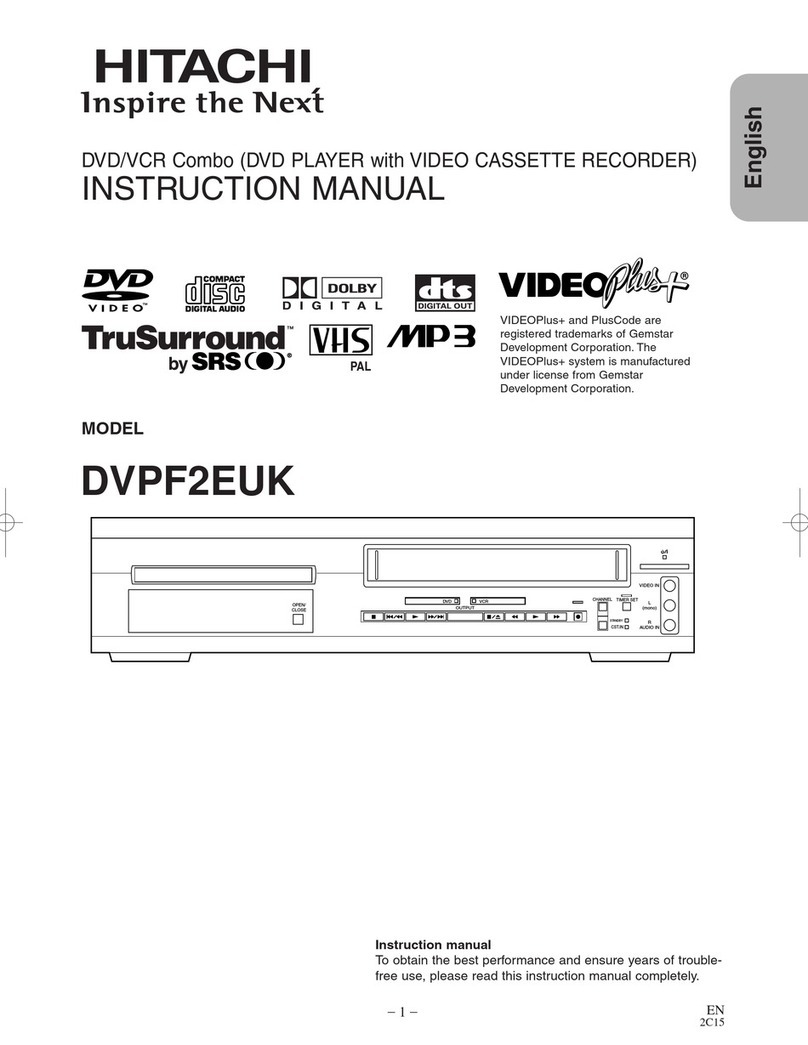 Hitachi DVPF2EUK User manual