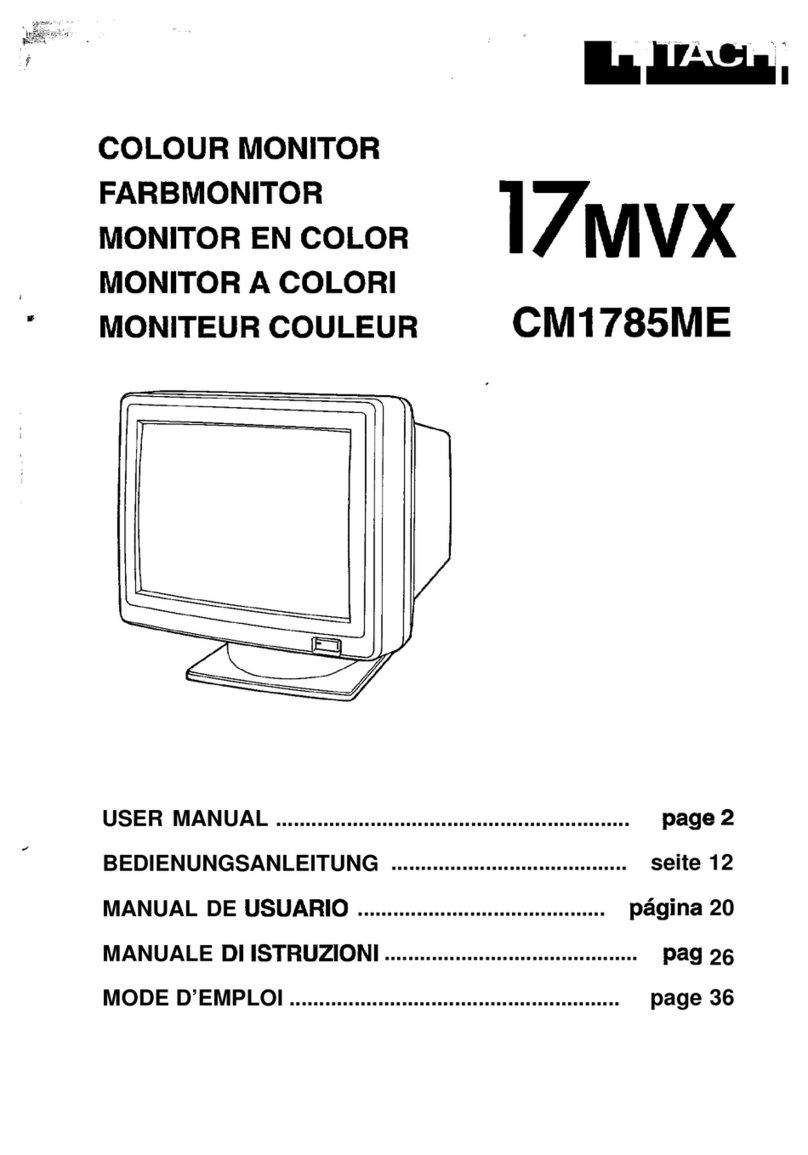 Hitachi CM1785ME User manual