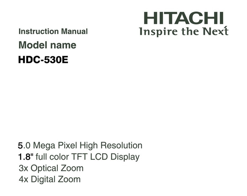 Hitachi HDC-530E User manual