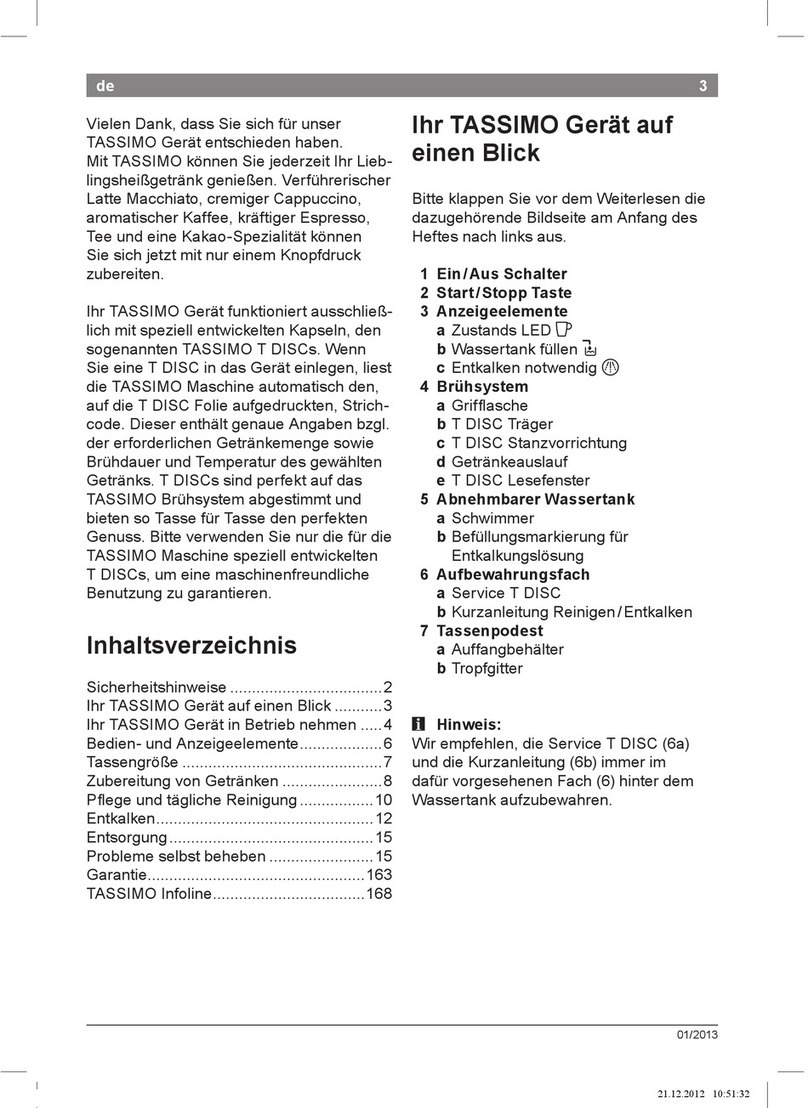 Bosch TAS4302GB User manual