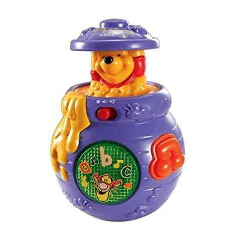 V-tech Winnie the Pooh Pop-Up Honey Pot User manual