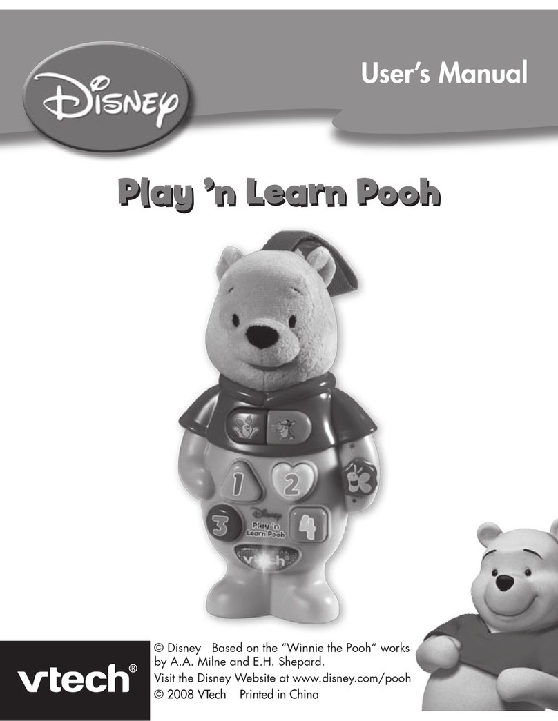V-tech Winnie The Pooh Play  n Learn Pooh User manual