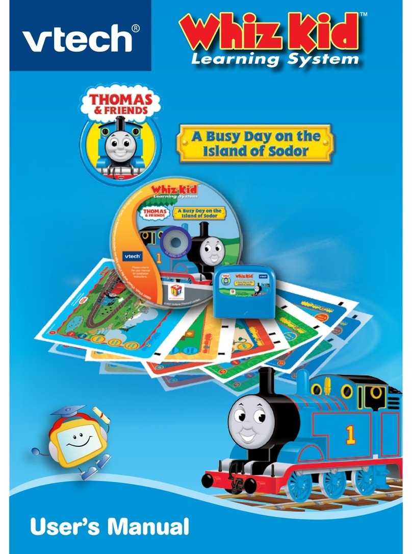 V-tech Whiz Kid CD - Thomas & Friends: A Busy Day on the Island of... User manual