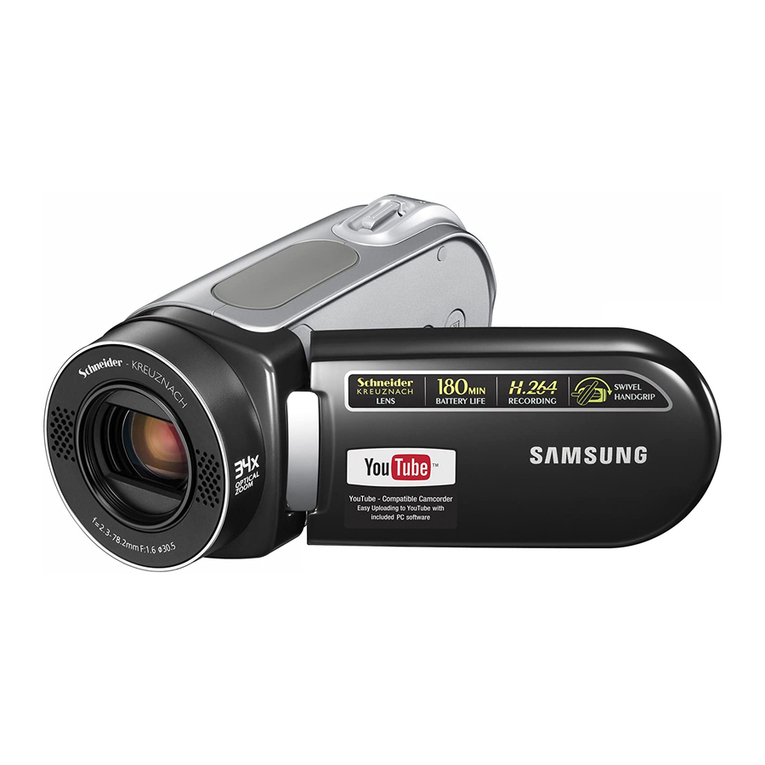 Samsung SC MX20 - Camcorder - 680 KP user manual