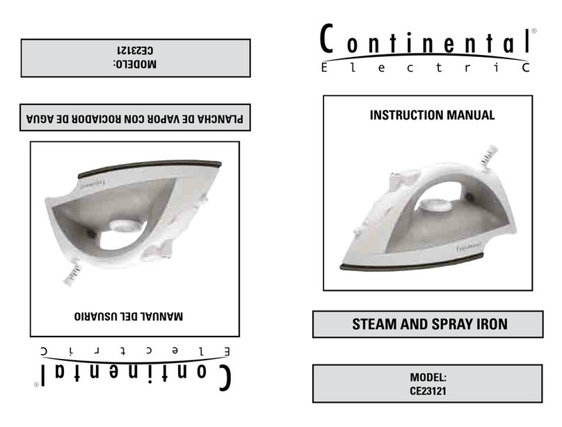 Continental Electric CE23121 instruction manual