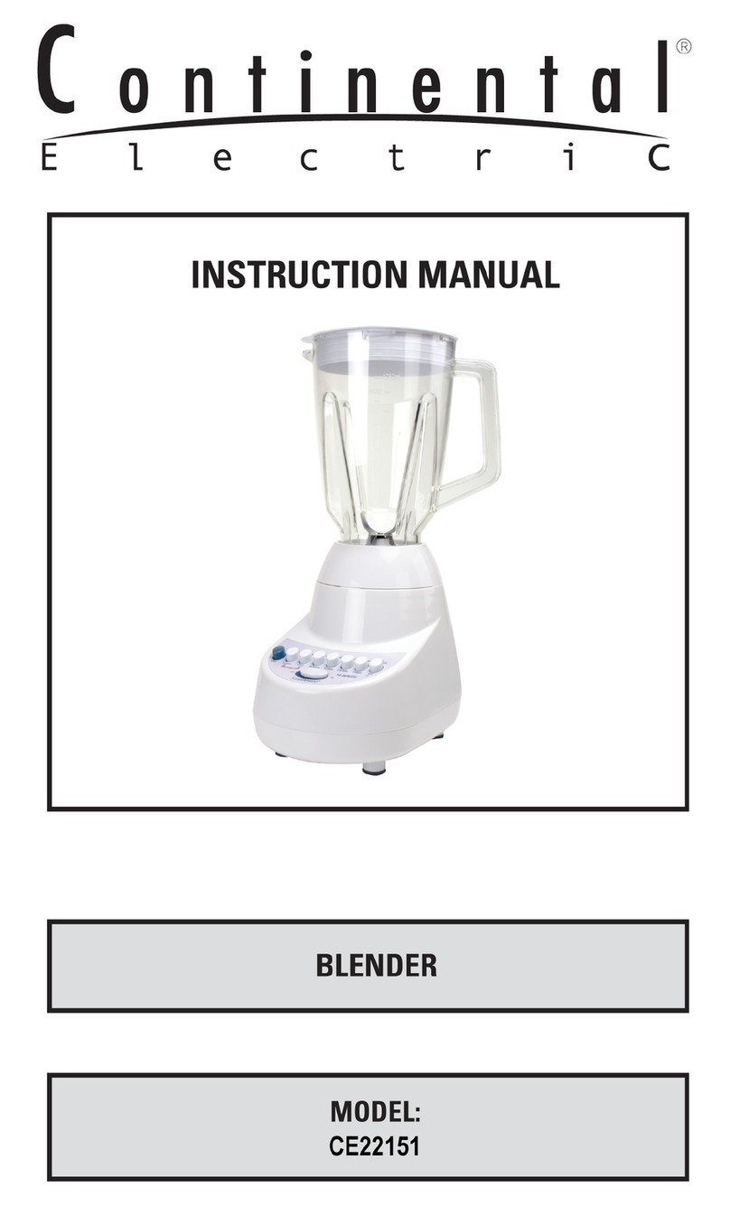 Continental Electric CE22151 instruction manual