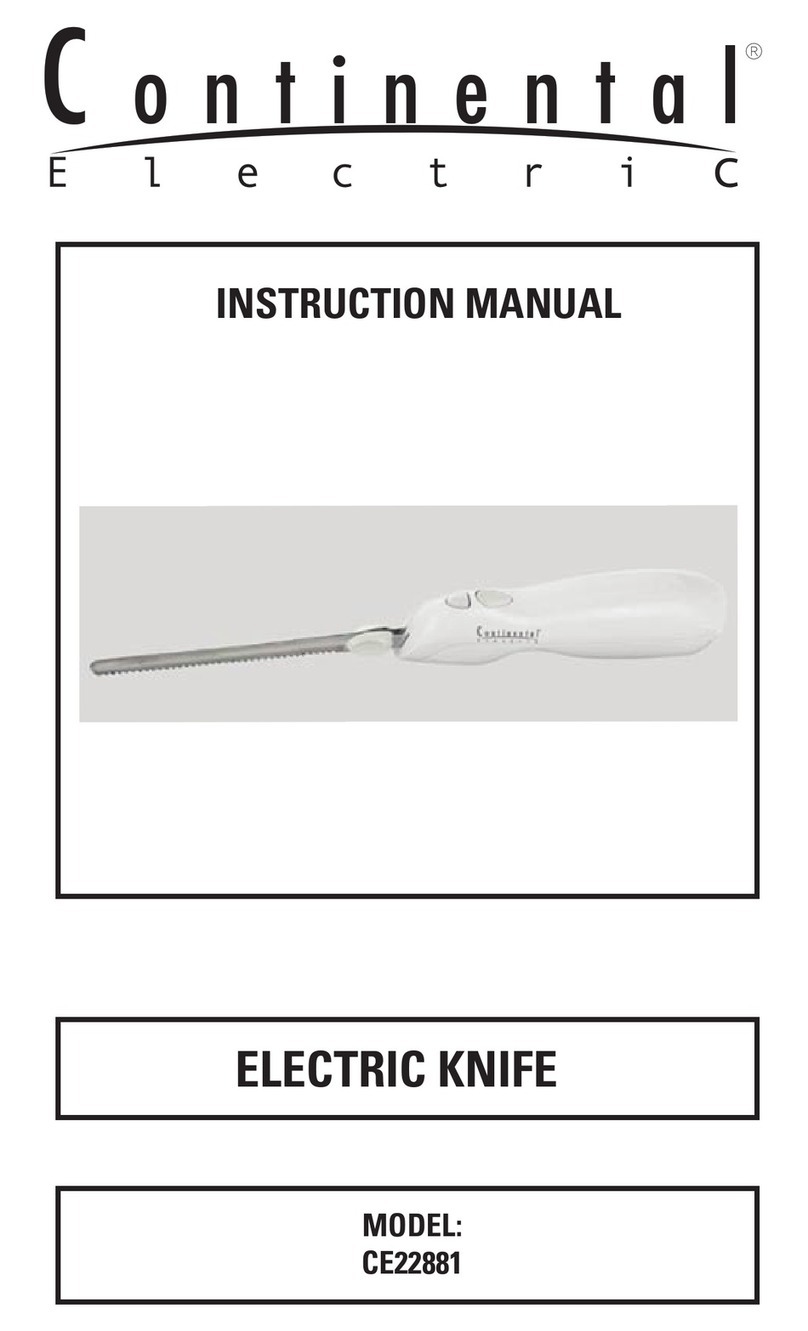 Continental Electric CE22881 instruction manual