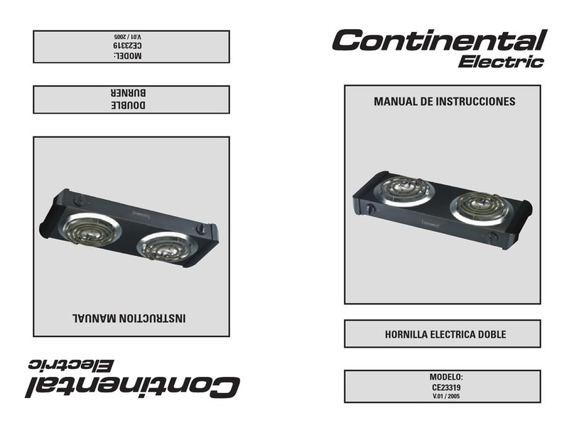 Continental Electric CE23319 instruction manual
